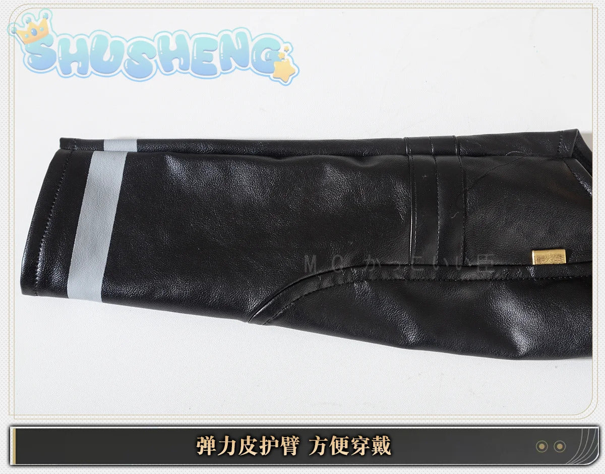 Wuthering Waves Aalto Intelligence Merchant Cosplay Costume Fashionable Handsome Accessories Props Halloween Party Men Uniform
