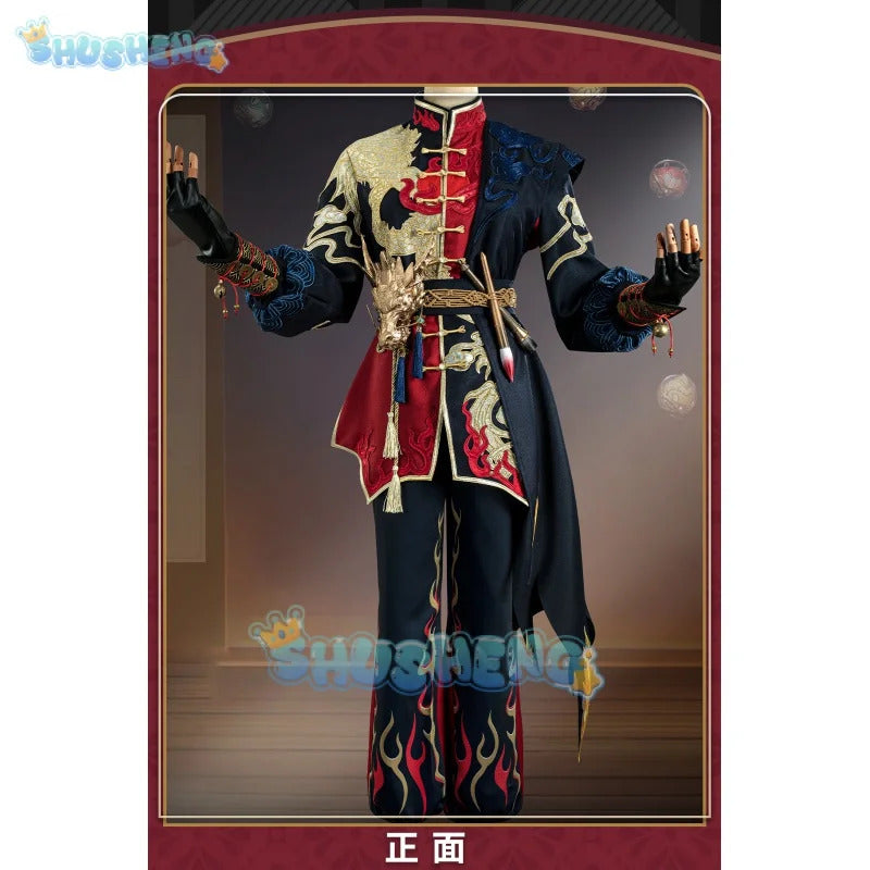 Mike Morton Cosplay Costume Game Identity V Acrobat Cosplay Suit Party Clothing Halloween Carnival Uniforms Custom Made