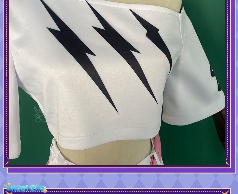 YouTuber VTuber Mococo Abyssgard Cosplay Costume Party Suit Top Skirts Halloween Uniform Anime Clothing Custom Made Shoes