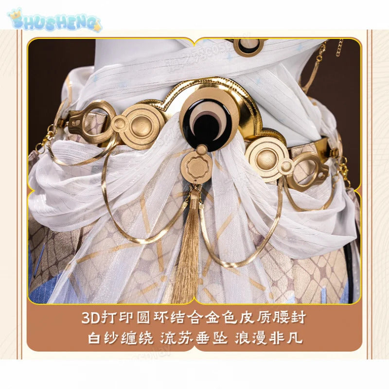 Game Wuthering Waves IUNO Cosplay Iuno Costume Women new sexy dress cloak accessories props Halloween full set uniform XS-XXL