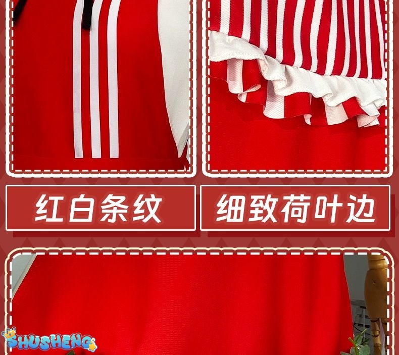Identity V Grace Naiad Game Suit Sweet Lovely Maid Dress Cosplay Costume Halloween Party Role Play Outfit Women