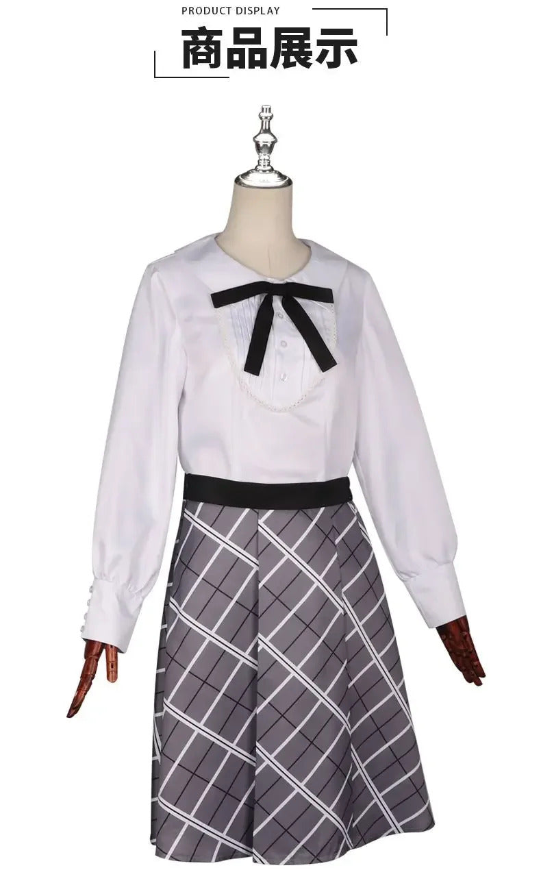 BanG Dream!Sakiko Togawa Cosplay Oblivionis Costume Campus JK Uniform Shirt Skirt Tie Set Halloween Party Sweet Girl clothing