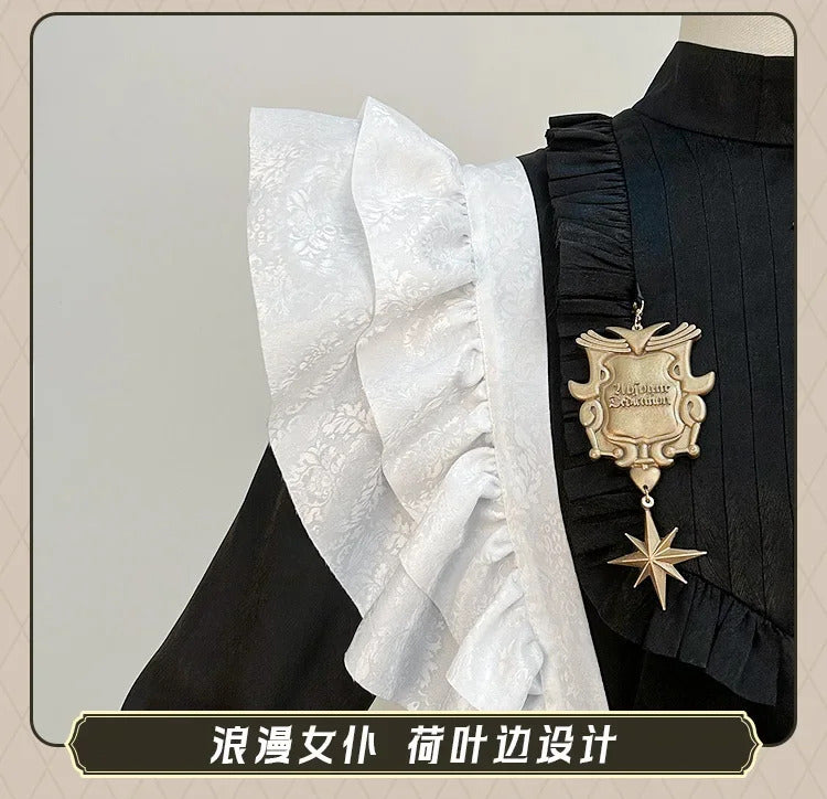 Nu: Carnival Olivine Cosplay Costume Sweet Maid Dress Halloween Carnival Lolita Uniform Accessories Prop Woman Man Olivine Set