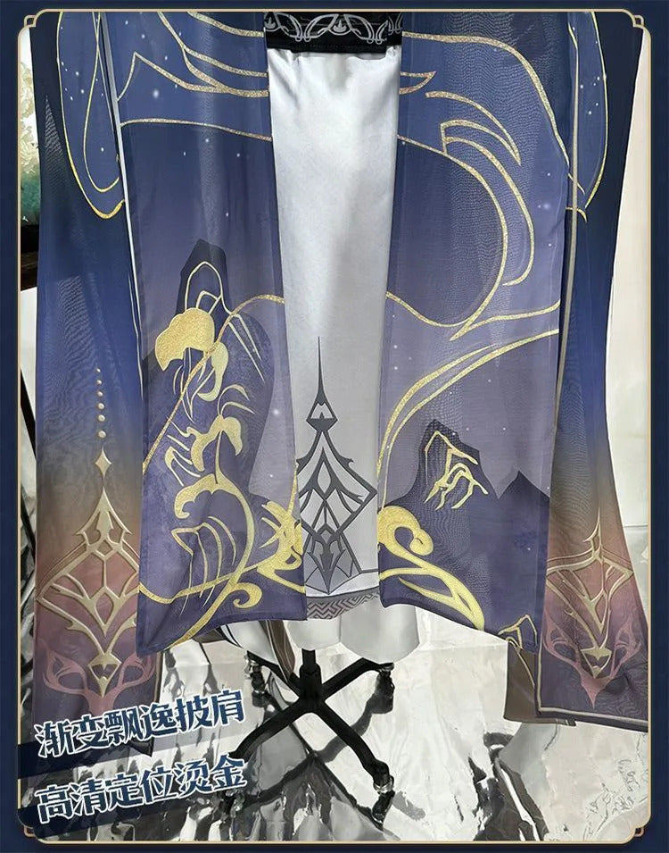 Shusheng Zayne Cosplay Game Love And Deepspace Costume Fashion Gentlemanly Uniforms Men Halloween Party Role Play Clothing