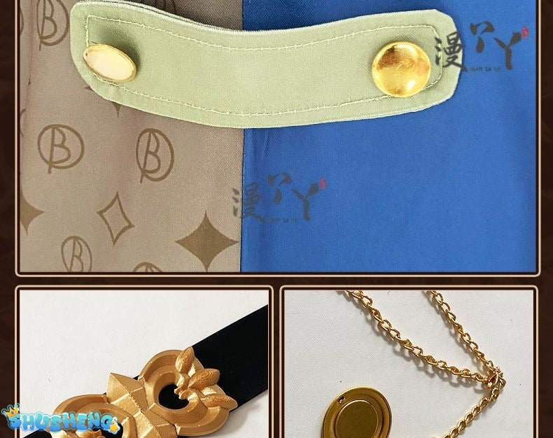 Identity ⅤFactory owner Cosplay Leo Beck Costume Halloween Carnival Party Christmas Play Role Clothes Clothing
