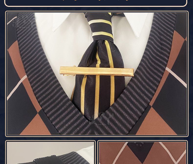 Game Identity V Mechanic Tracy Reznik Cosplay Costume Party Suit Shirt Vest Pants Halloween Uniform Anime Clothes