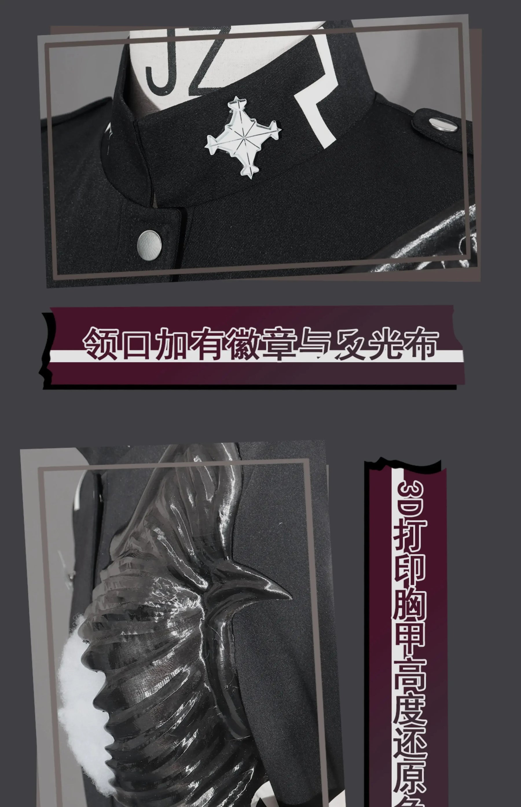 Sumino Takumi Cospaly The Hundred Line -Last Defense Academy- Costume Halloween jacket chest armor pants waist bag prop uniform