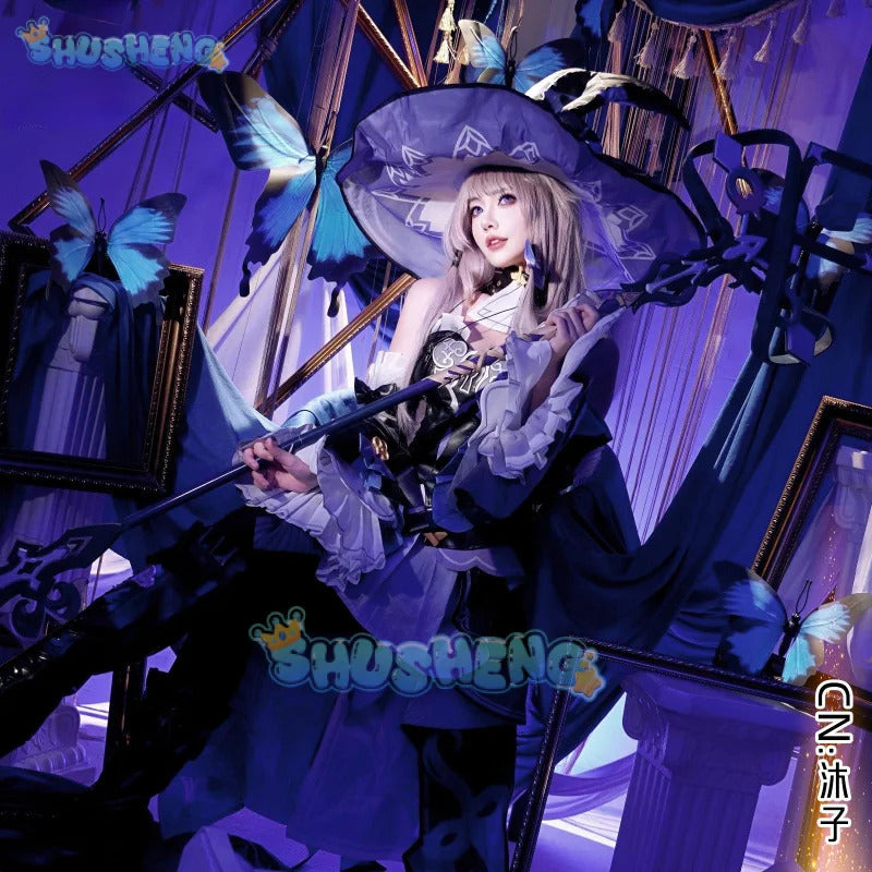 The Herta Cosplay Costume Honkai: Star Rail Uniform Halloween Carnival Party Christmas Play Role Clothes Clothing for Women