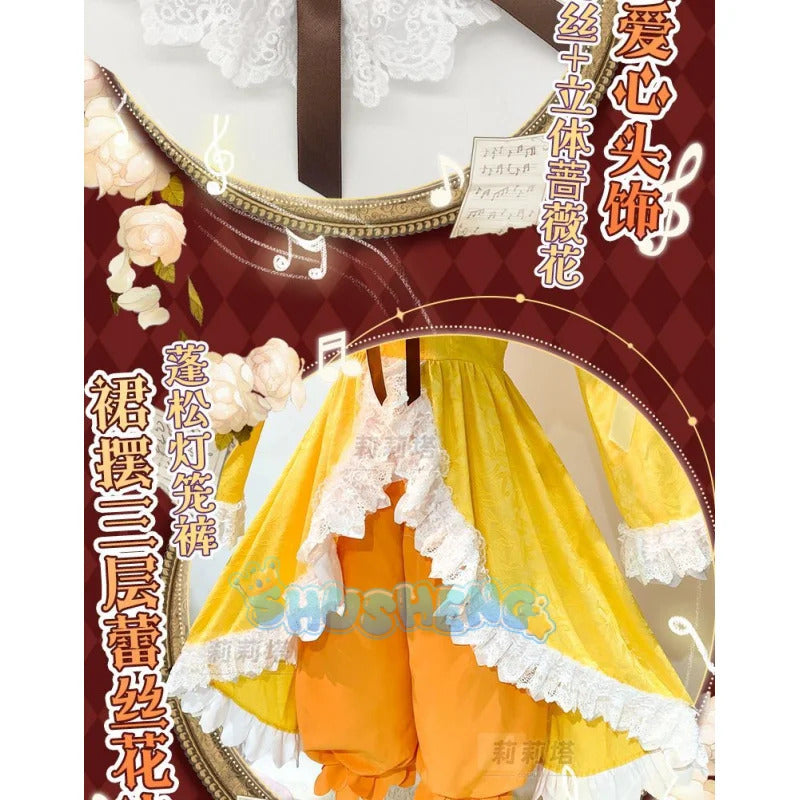 Anime Rozen Maiden Hinaichigo Souseiseki Cosplay Costume Halloween Carnival Sweet and Cute Lolita Dress and Accessories Girl Set