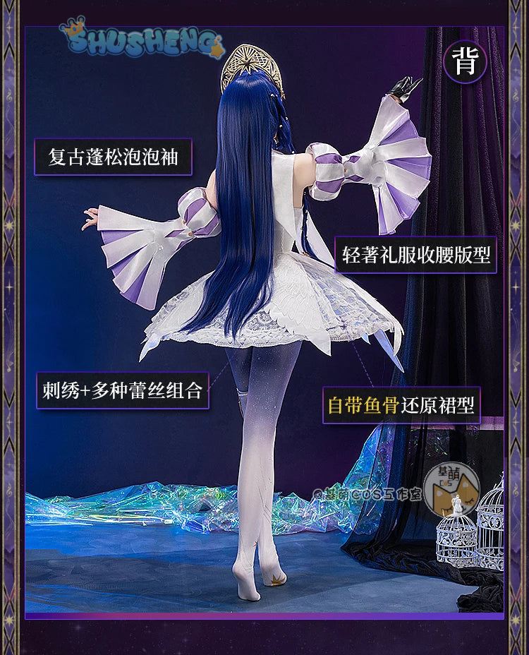 Shusheng-R Reverse:1999 Voyager Women Gown Cosplay Costume Cos Game Anime Party Uniform Hallowen Play Role Clothes Clothing