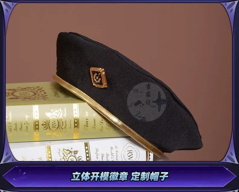 Shusheng lol arcane Season 2 VI Caitlyn cosplay costume uniform Halloween Carnival Party Christmas play rode clothing