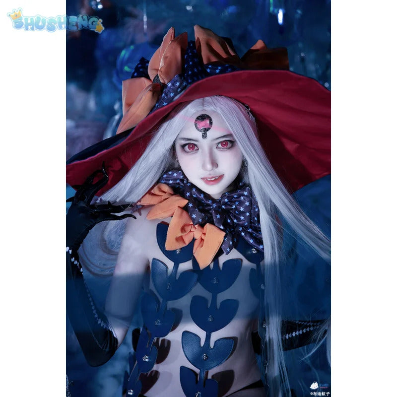 FGO Abigail Williams Summer Cosplay Fate/Grand Order FGO Costume Halloween party sexy dress hat gloves socks tattoo stickers set