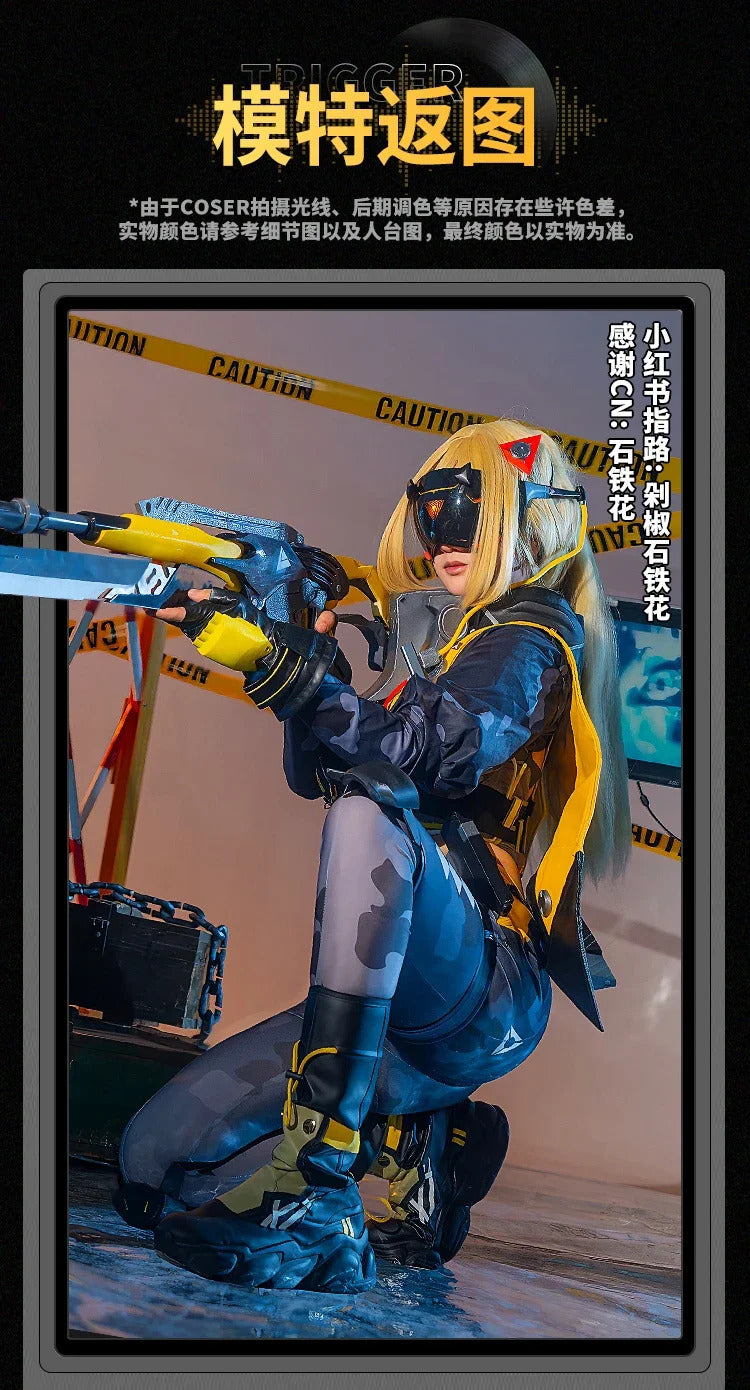Trigger Cosplay Costume Game Zenless Zone Zero Uniform Halloween Carnival Party Christmas Play Role Clothes Clothing