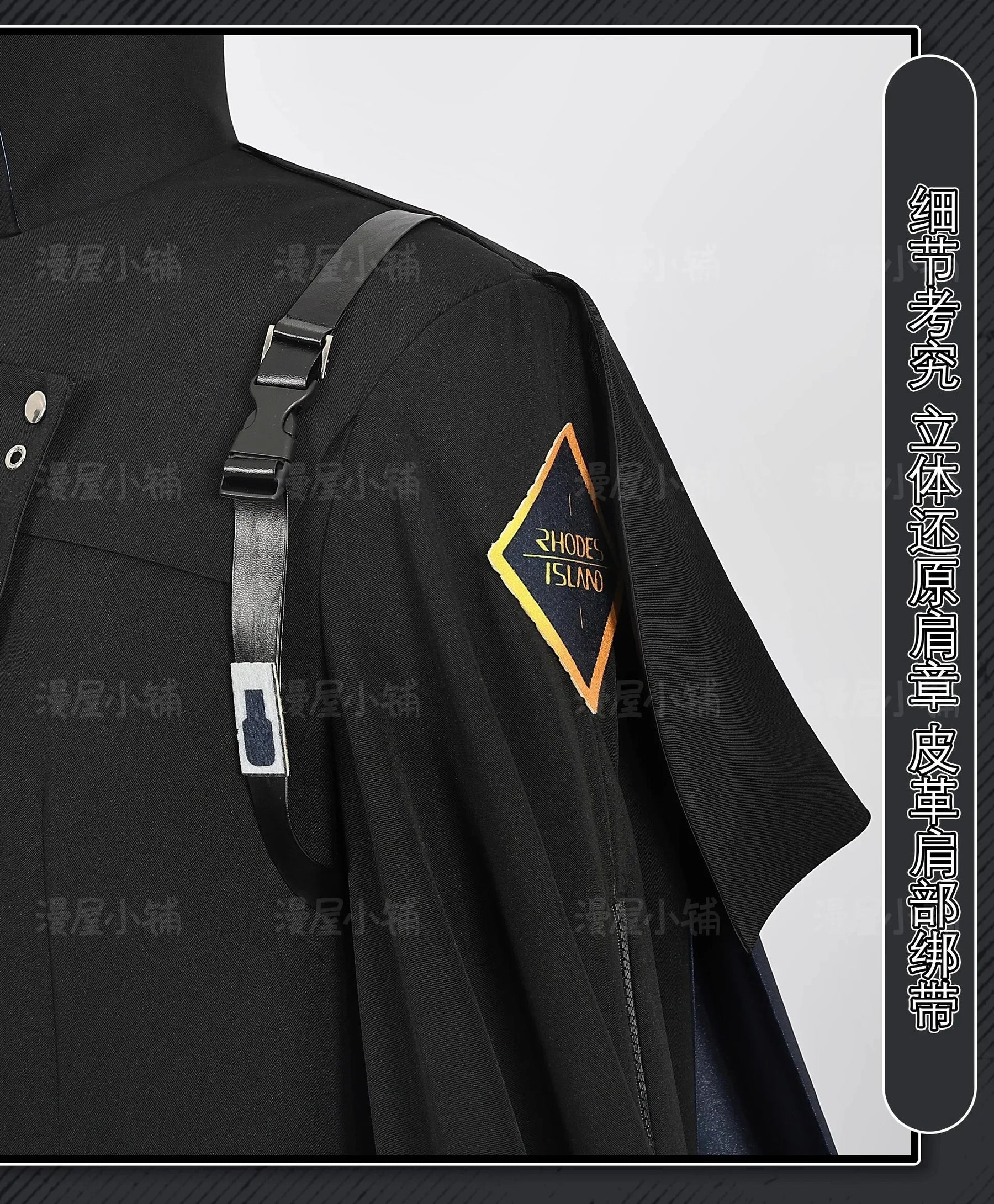 Arknights Aefanyl Logos Cosplay Costume Uniform Earrings Ears Rhodes Island Elite Operator Halloween Party Women Men