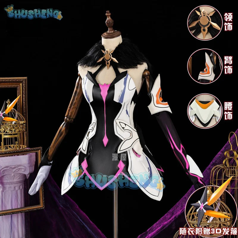 Kiana Kaslana Cosplay Costume Honkai Impact 3 Uniform Halloween Carnival Party Christmas Play Role Clothes Clothing for Women