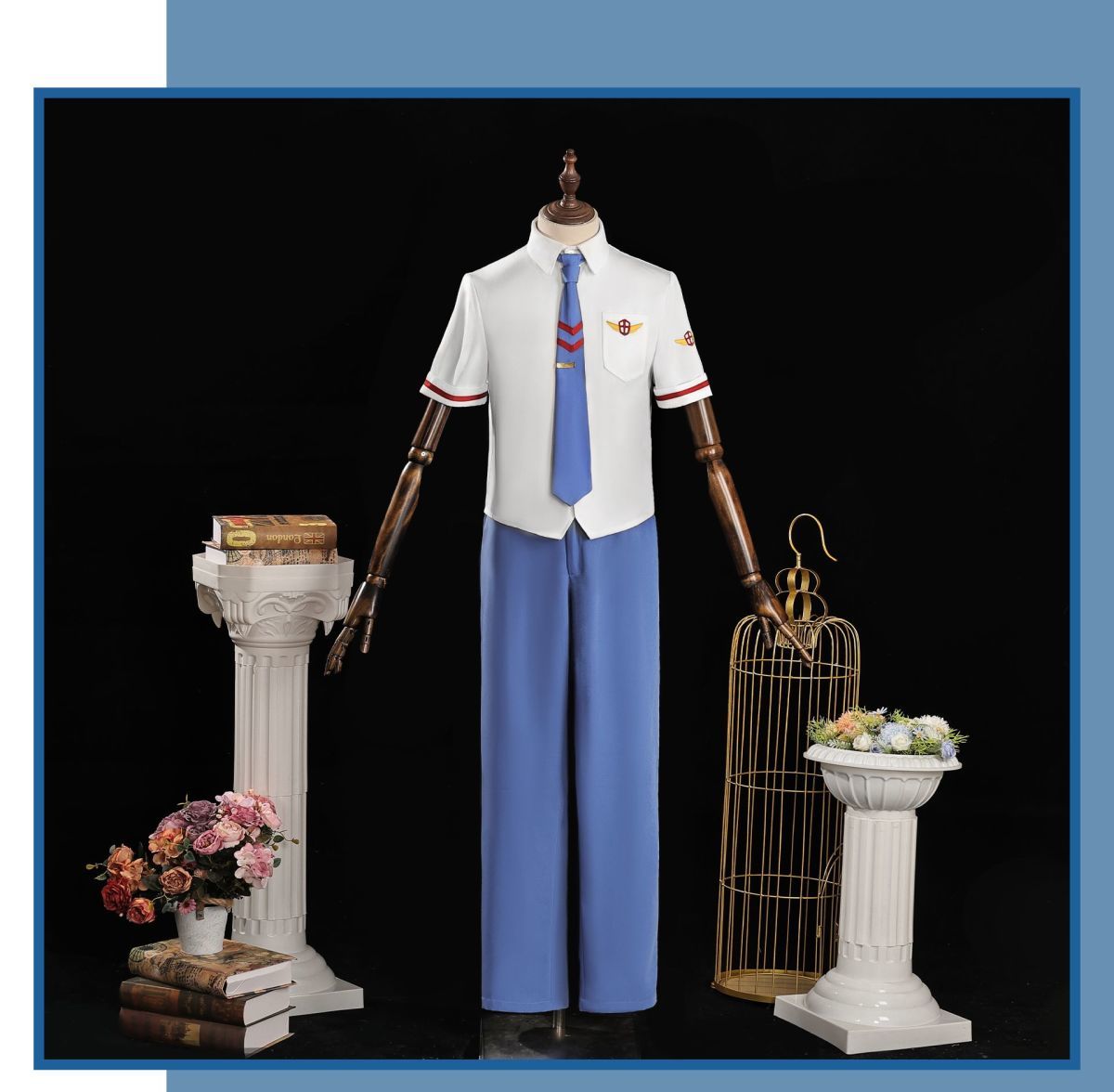 Anime Card Captor Sakura Touya Cardcaptor Sakura Kinomoto Tsukishiro Yukito School Uniform Cosplay Costume Female Men Customized