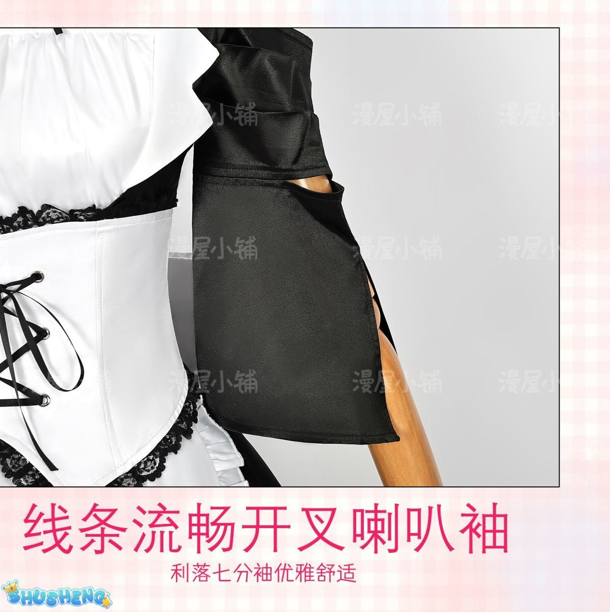 Maid sama Misaki Ayuzawa Cosplay Costume Maid Dress Anime Roleplay Uniform Halloween Party Carnival Uniform COSFun