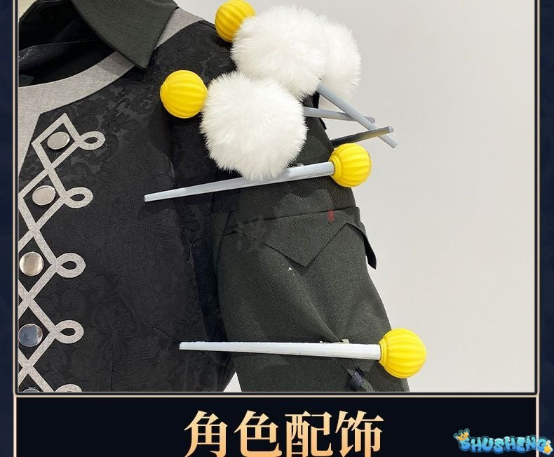 Identity V Matthias Czernin Puppeteer Game Suit Handsome Uniform Cosplay Costume Halloween Party Role Play Outfit Men
