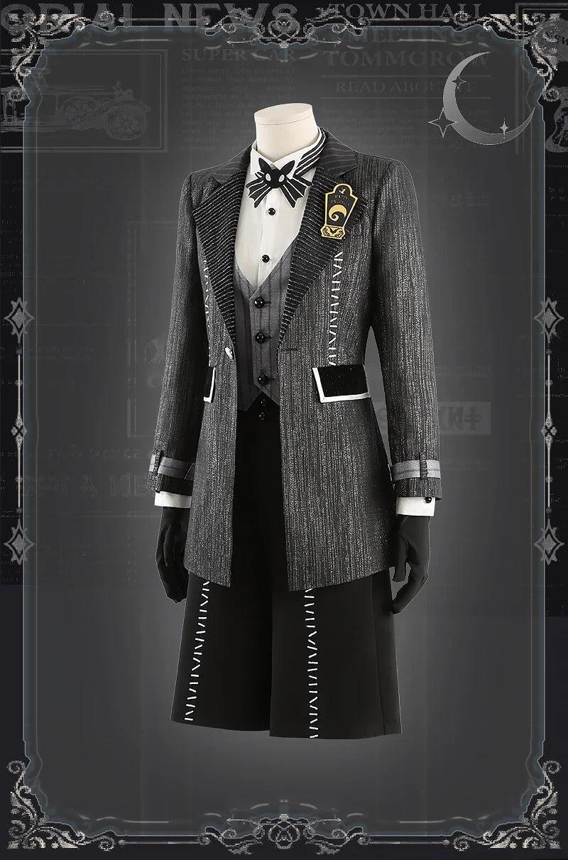 Twisted-Wonderland Epel Felmier Cosplay Costume Uniform Halloween Carnival Party Christmas Play Role Clothes Clothing