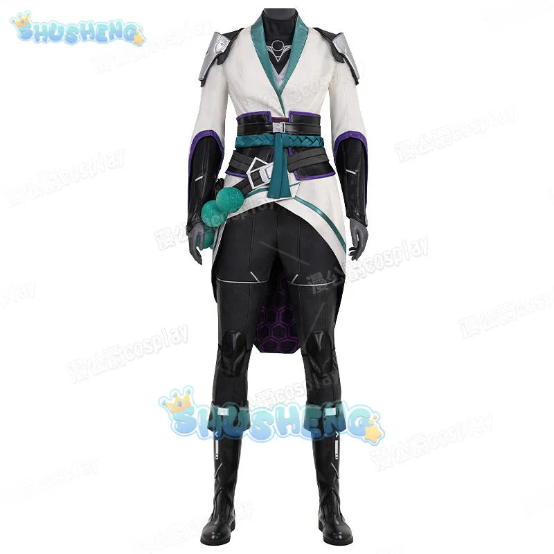 Sage Cosplay Costume Game Valorant Uniform Halloween Carnival Party Christmas Play Role Clothes Clothing for Women