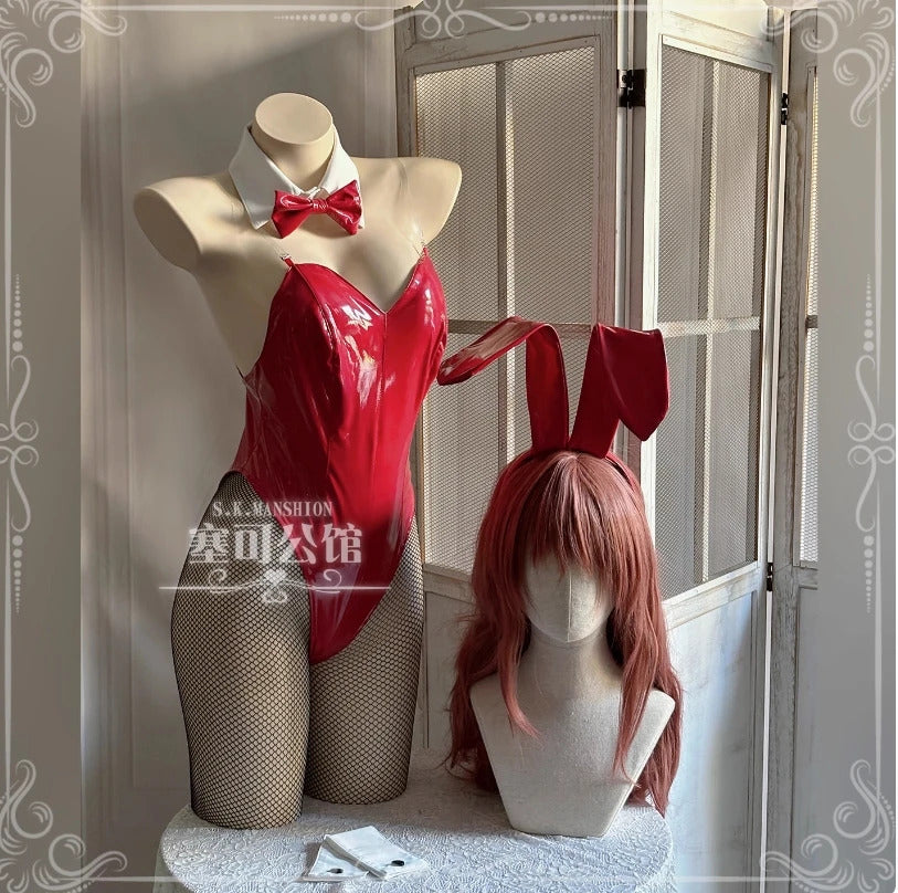 Suzumiya Haruhi No Yuuutsu Suzumiya Haruhi Nagato Yuki Asahina Mikuru cosplay costume Women Halloween sexy bunny girl jumpsuit