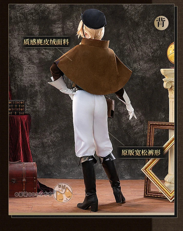 Game Reverse:1999 Lilya Cosplay Costume JUSTICL CANNOT BE DELAYED Uniform Halloween Carnival Party Christmas Play Role Clothing