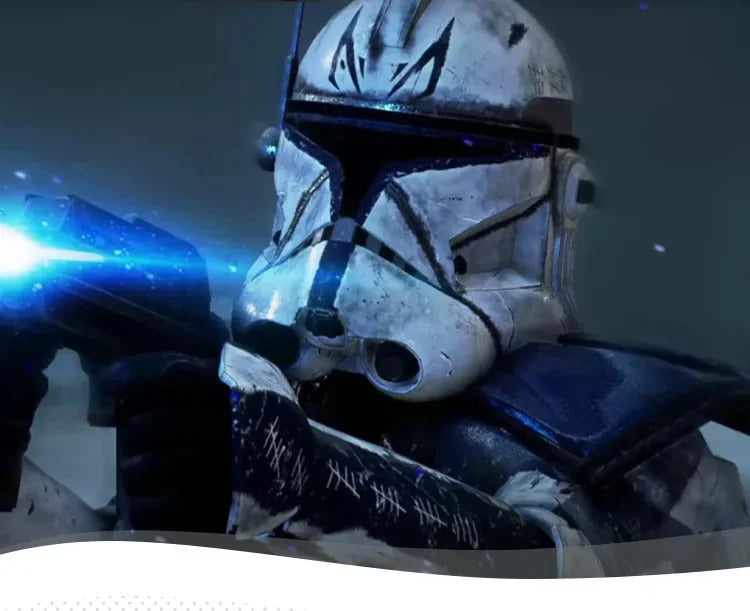 Captain Rex CT-7567 Movie Star Cosplay Costume Helmet shoes gloves waist bag prop set Halloween men women fantasy New uniform
