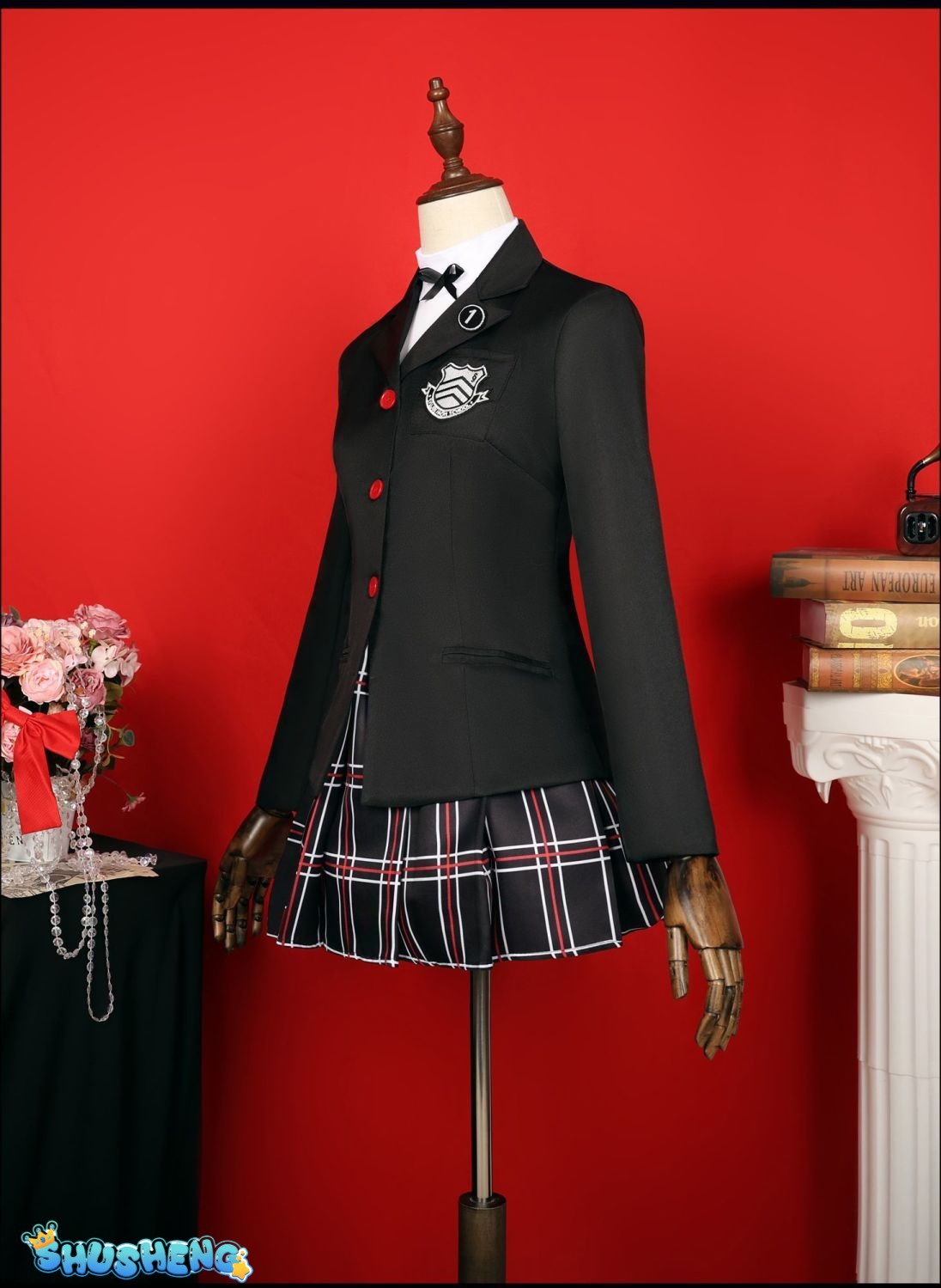 Persona 5 Game Hot Kasumi Yoshizawa Cosplay Costume Women Halloween Party Essential