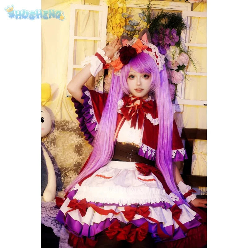 Manaka Laala cosplay 10th Anniversary Christmas red lolita dress Anime Pripara costume party gift girl accessories sweet new set