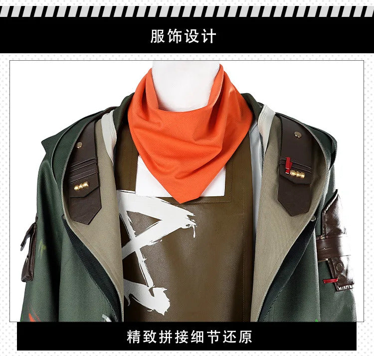 LoL Arcane:League of Legends2 Ekko Cosplay Costume Game Party Uniform Hallowen Carnival Role Clothes Clothing Shusheng