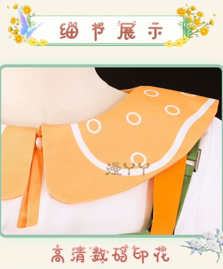 Game Identity V Cosplay Anime Panda Friend Little Girl Alice Derose Cosplay Costume Doll Green Rompers Uniform Accessories