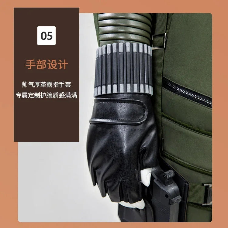 Movie Black Widow The Black Widow Yelena Belova Cosplay Thunderbolts Costume Halloween New Women Fantasia Uniform Props Set