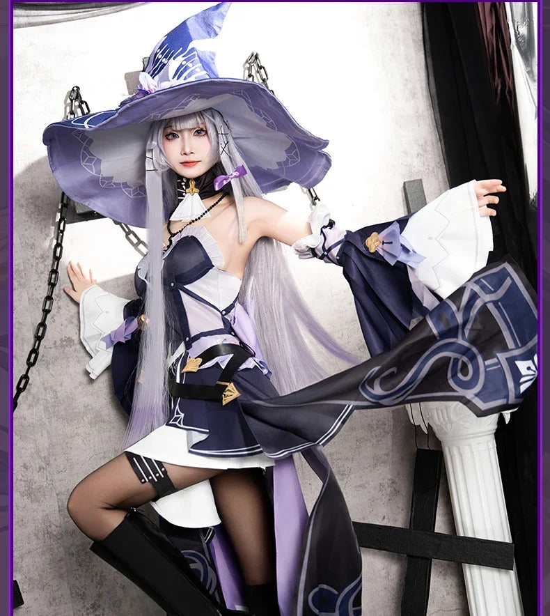 Honkai: Star Rail The Herta Cosplay Costume Uniform Halloween Carnival Party Christmas Play Role Clothes Clothing for Women