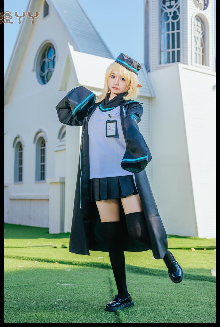 Game Arknights Cosplay Costume Cos Durin Cosplay Halloween Party High Quality Costume Men/Women