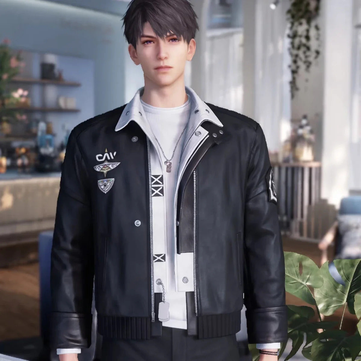 Love and Deepspace Caleb Cosplay Costume Coat Uniform Halloween Carnival Party Christmas Play Role Clothing