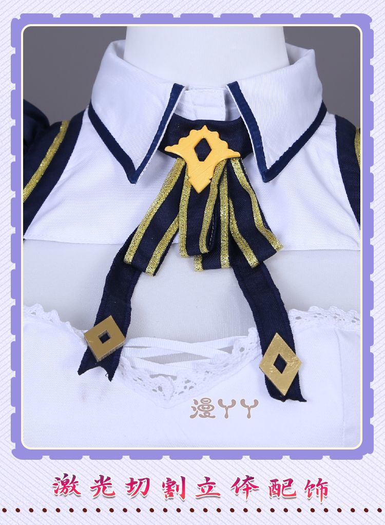 Azur Lane Cheshire Cosplay Lolita Maid Dress Game Anime Suit for Women Halloween Carnival Roleplay Clothing COSFun