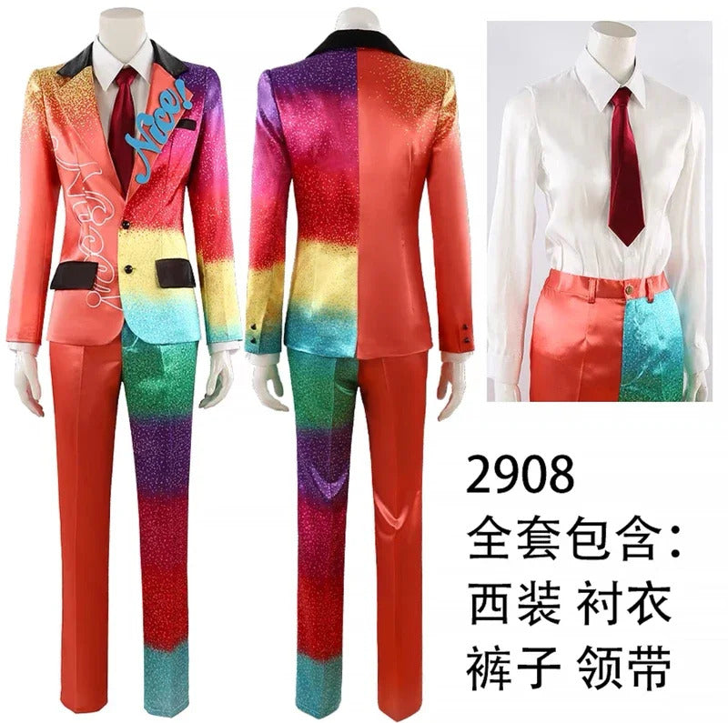 Ensemble Stars Nice Arneb Thunder Cosplay Costume Colorful Suits Uniform Hallowen Carnival Party Play Role for Women Men