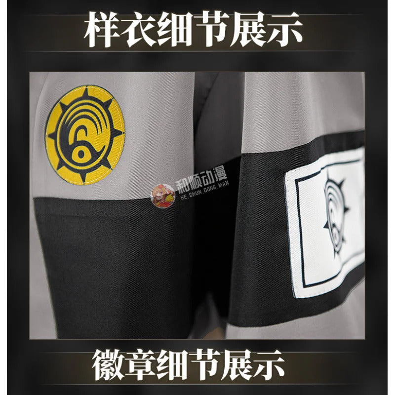 Anime GACHIAKUTA Giver Riou Cosplay Costume Coat pants belt props wig set Halloween party men's and women's casual New uniforms