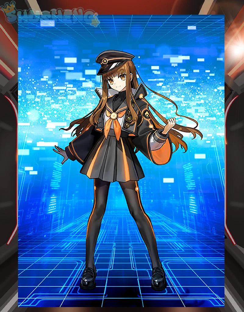FGO Kishinami Hakuno Fate grand Order Cosplay Costume Hat tie short skirt sweet JK uniform campus sailor Halloween party suit