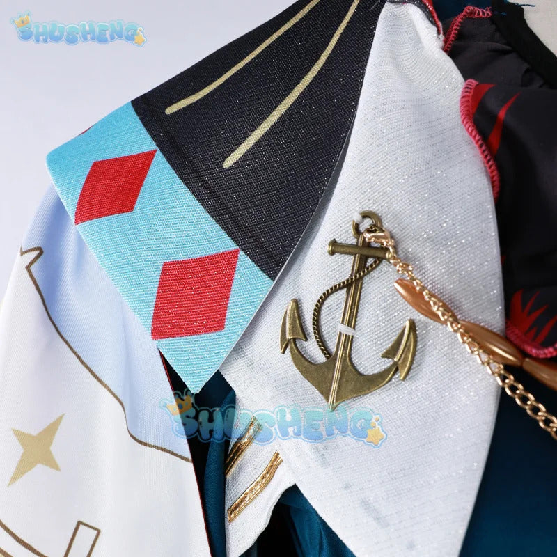 Shusheng-N In Stock Wuthering Waves Brant Cosplay Costume Uniform Halloween Carnival Party Christmas Play Role Clothes Clothing for Men