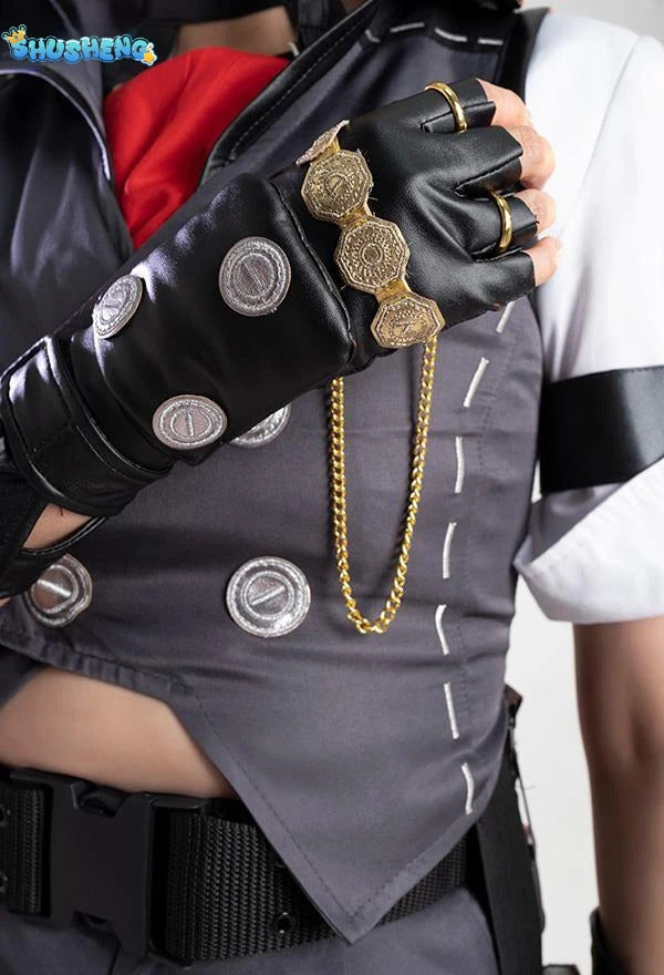 Zenless Zone Zero Von Lycaon Cosplay Costume Wig Game Uniform Tail Rings Victoria Housekeeping New Eridu Halloween for Women Men