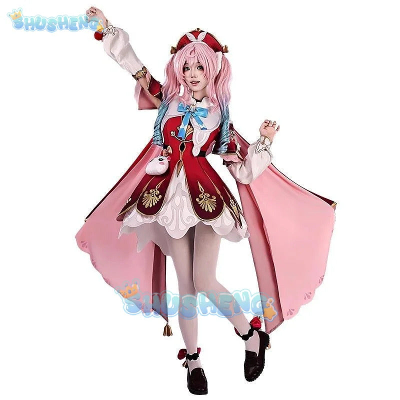 Hyacine Cosplay Costume Game Honkai:Star Rail Hyacinthia Uniform Halloween Carnival Party Christmas Play Role Clothes Clothing