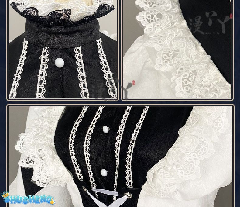 Asahina Mafuyu Cosplay Costume Anime Project Sekai Lovely Lolita Dress Halloween Outfit for Women