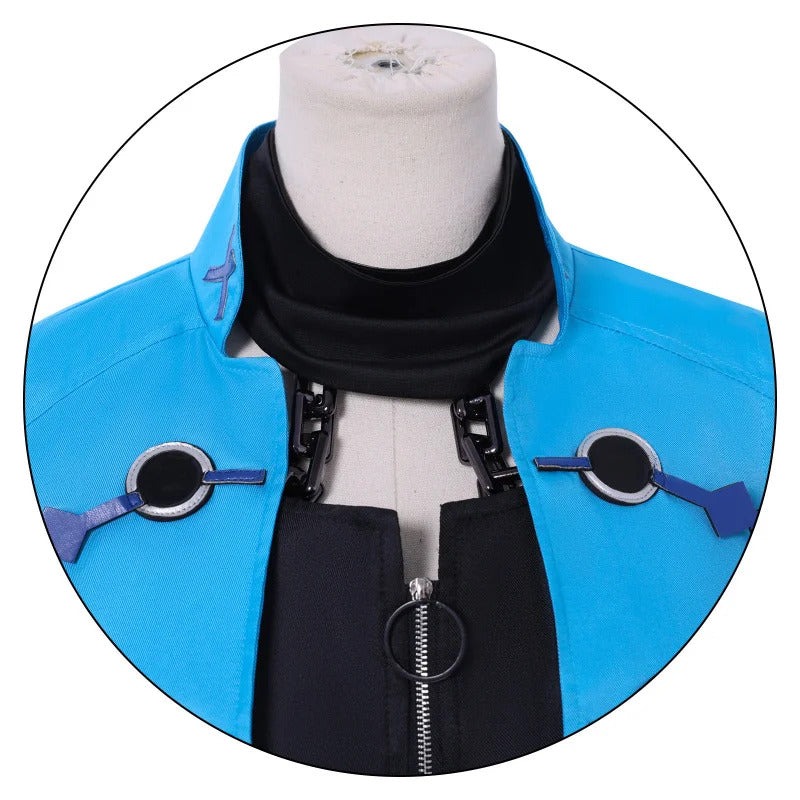 Anime Movie Virgin Punk Kanpi Ubu Cosplay Costume Uniform Jacket Dress Headwear Halloween Party for Women Girls Carnival Props