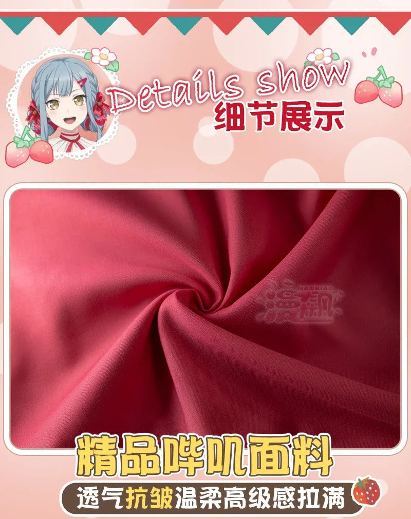 BanG Dream Sakiko Togawa Cosplay Costume Uniform Halloween Carnival Party Christmas Play Role Clothes Clothing for Women