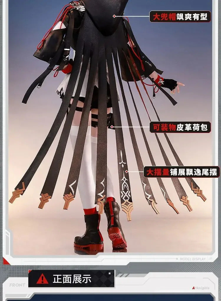 Exusiai the New Covenant Cosplay Costume Game Arknight Uniform Halloween Carnival Party Christmas Play Role Clothes Clothing