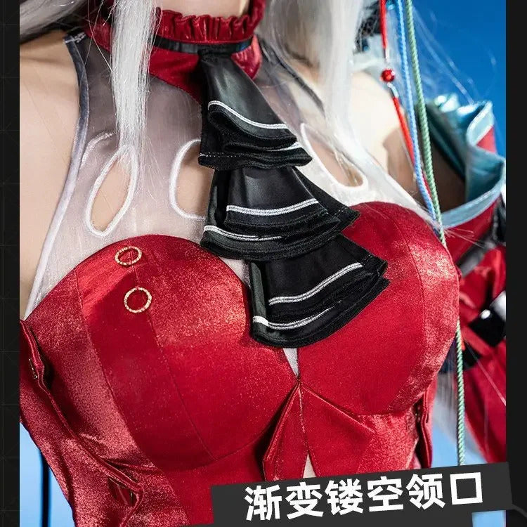 Arknights Skadi the Corrupting Heart Cosplay Costume Abyssal Hunters Uniform Halloween Carnival Party Clothing