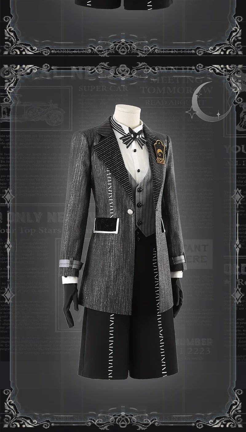 Twisted-Wonderland Epel Felmier Cosplay Costume Uniform Halloween Carnival Party Christmas Play Role Clothes Clothing