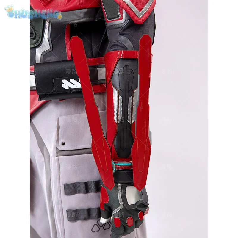 Game Apex legends Luciano Sparrow cosplay costume Coat pants belt gloves necklace props shoes set men woman fantasy New uniform