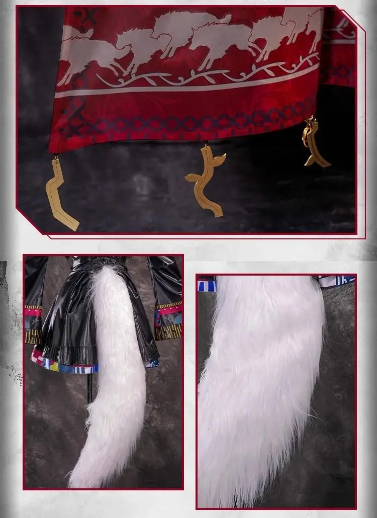 Arknights Lappland The Decadenza Women Cosplay Costume Lappland Cos Game Anime Party Uniform Hallowen Play Role Clothes Clothing
